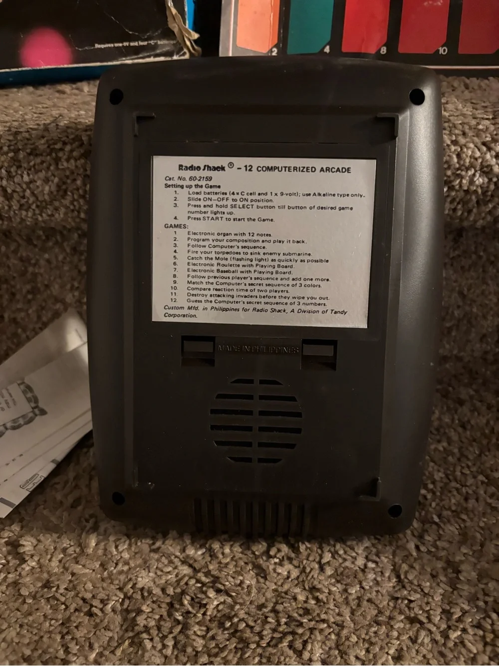 Computerized Arcade Handheld Game - Multicolor - Picture 6 of 6
